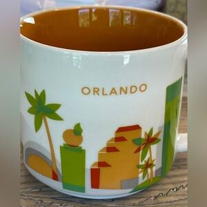 Starbucks Mug cup ORLANDO You Are Here Coffee Tea Mugs Cup